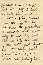 Image of Case 9662 4. Note of wages of L's stepfather (included with item no.3)  22 November 1909
 page 2