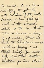 Image of Case 9662 4. Note of wages of L's stepfather (included with item no.3)  22 November 1909
 page 3