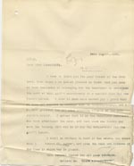 Image of Case 9662 20. Copy letter of thanks from Revd Edward Rudolf  30 August 1910
 page 1