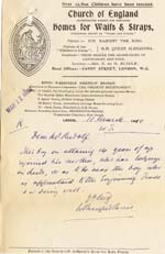Image of Case 9697 3. Letter from Ripon-Wakefield Diocesan Branch Secretary, W. Beresford Peirse  11 March 1910
 page 1