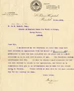 Image of Case 9874 2. Letter from the Bristol Poor Law Guardians  5 December 1904
 page 1