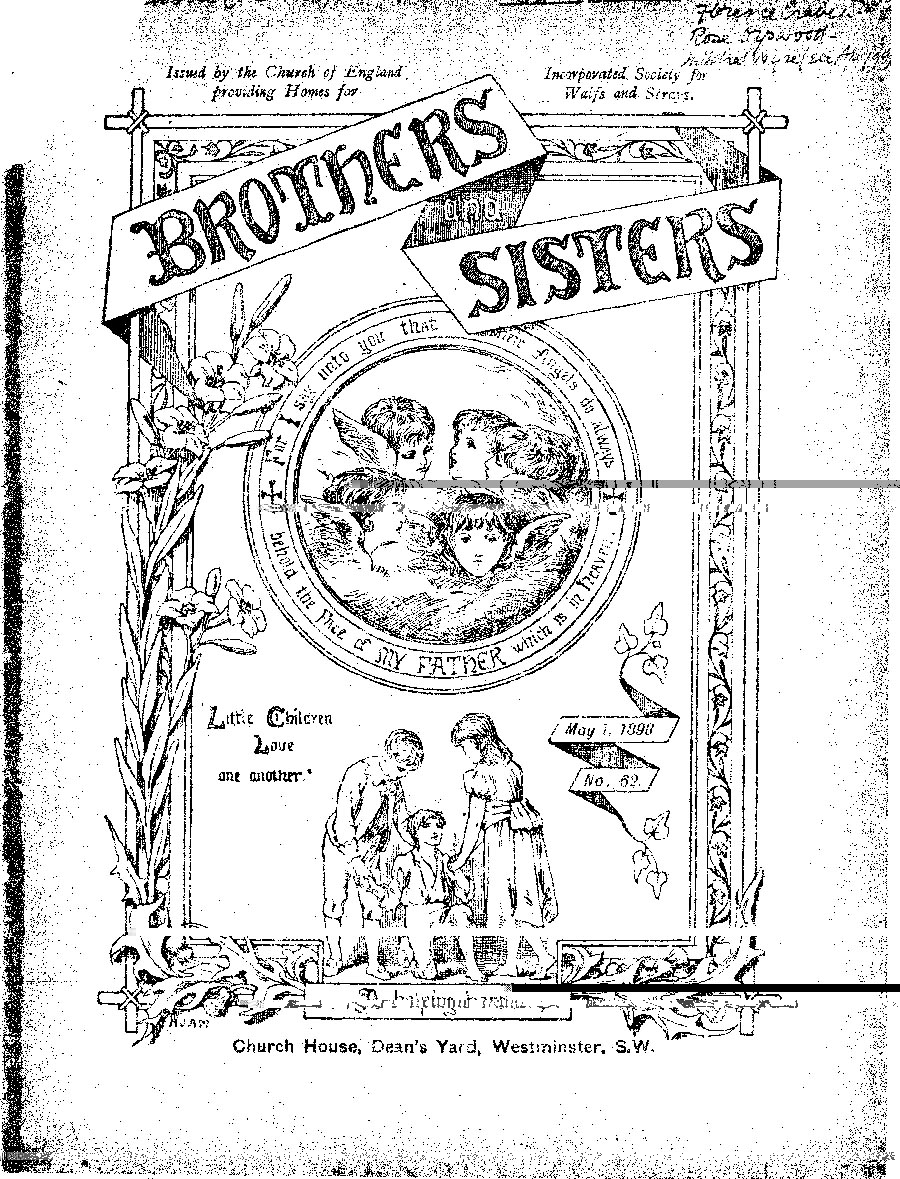 Brothers and Sisters May 1898 - page 1