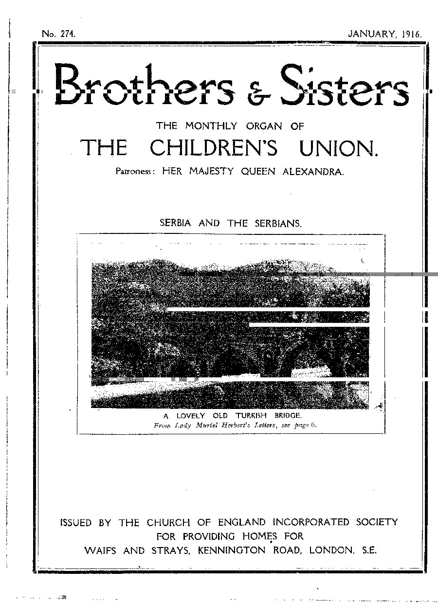 Brothers and Sisters January 1916 - page 1