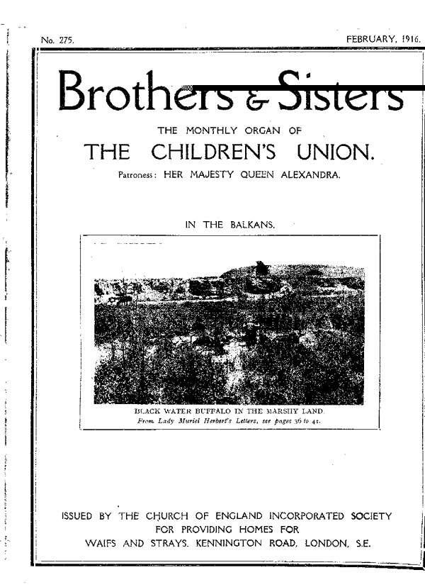 Brothers and Sisters February 1916 - page 1