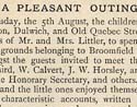 A pleasant outing