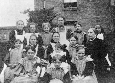 Group photograph of the Gloucester Home