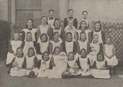 The girls of the Brighton Home