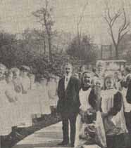The opening of the Whalley Range Home