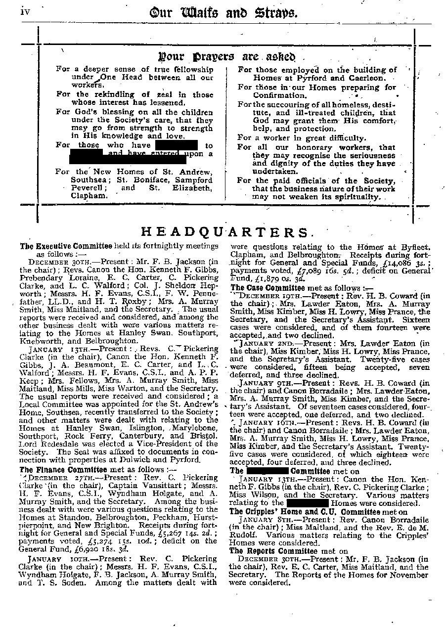 Our Waifs and Strays February 1908 - page 26