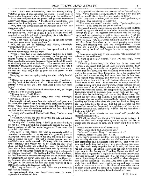 Our Waifs and Strays January 1887 - page 3